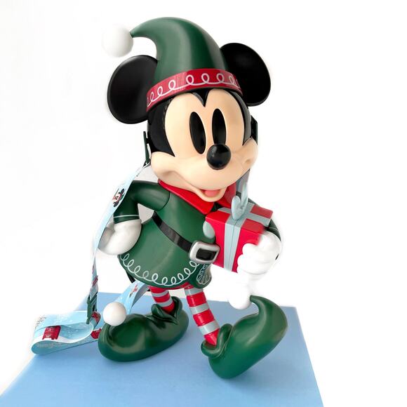 Disney Mickey Elf Popcorn Bucket 2024 - Very Merry Christmas Party Holiday - Picture 1 of 8